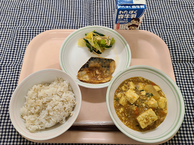 １２月１７日の給食写真