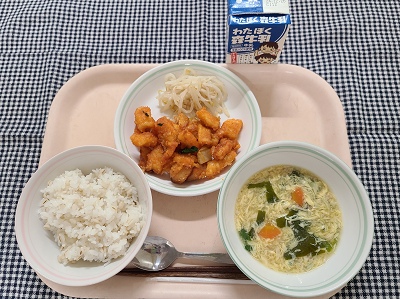 １２月１９日の給食写真