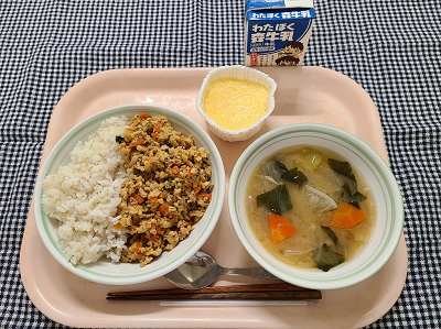 １２月２３日の給食写真