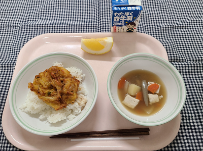 ４月２４日の給食写真