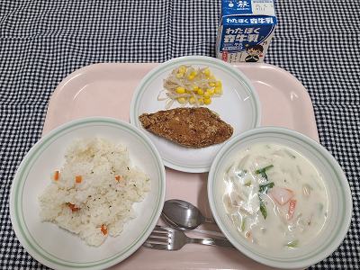 ４月２５日の給食写真